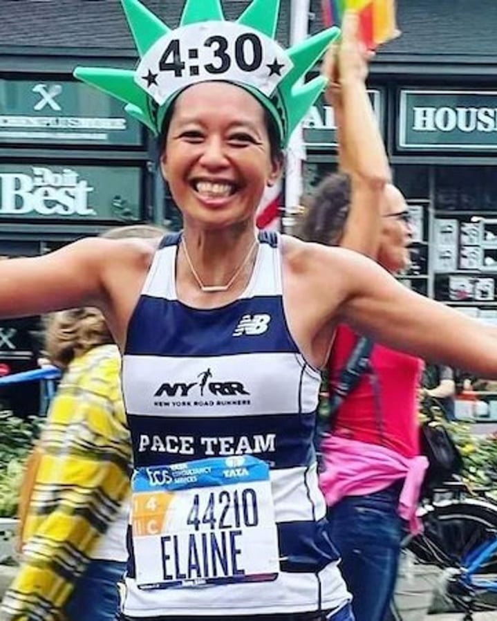 Pacer Elaine Acosta