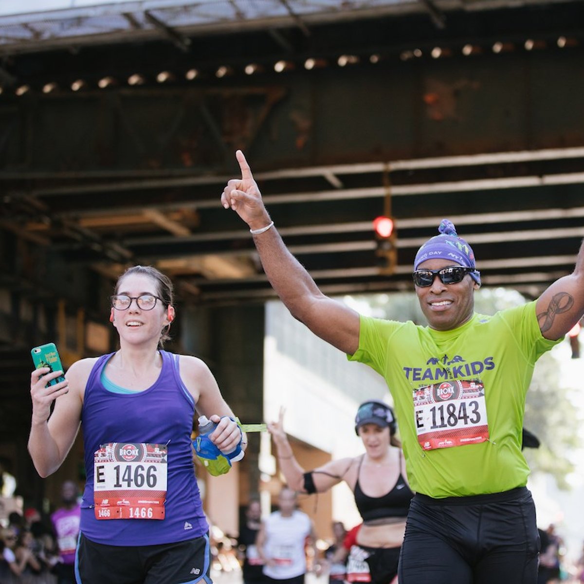 Race finishers