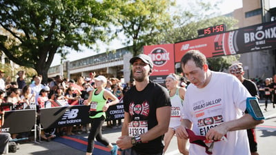 Race finishers