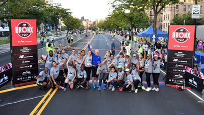 Racers at the Bronx 10K