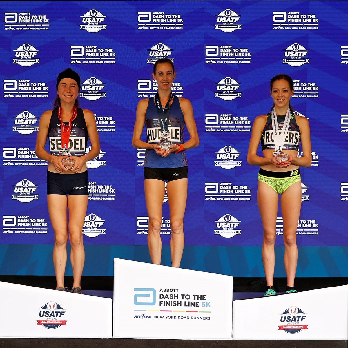 Top three women and their awards