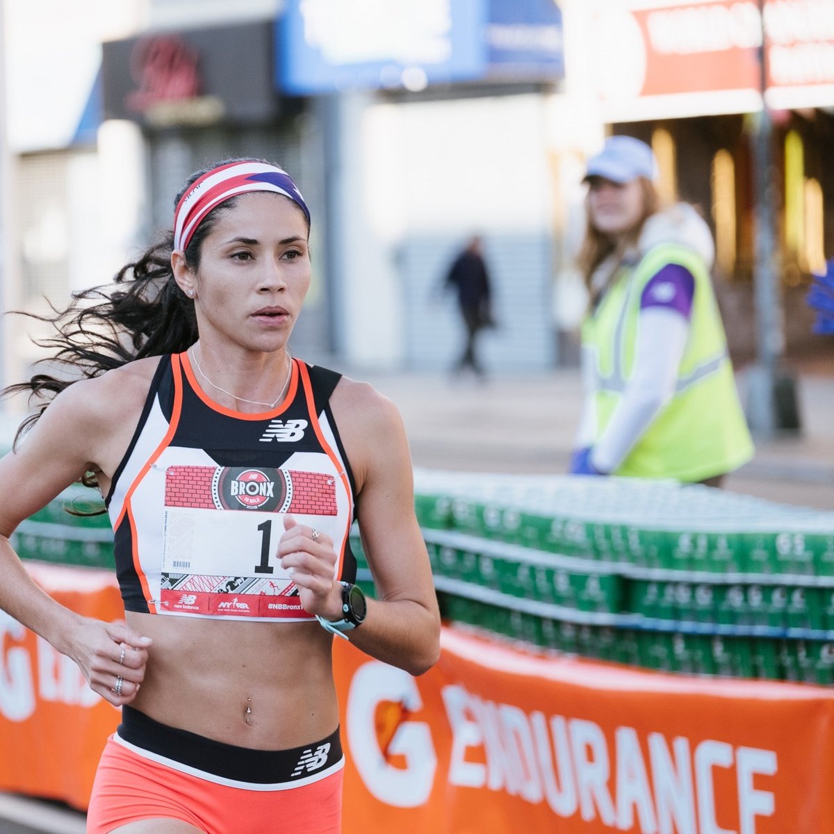 Beverly Ramos on the course.