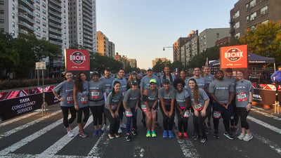 PitCCh In Foundation members at the starting line.