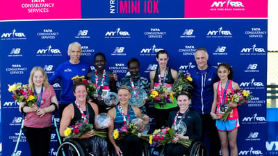 Top Finishers of the open and wheelchair divisions
