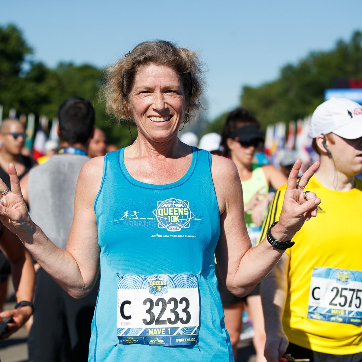 More than 11,000 Runners Finished the 2018 NYRR Queens 10K and Rising New York Road Runners Youth Runs in Flushing Meadows Corona Park