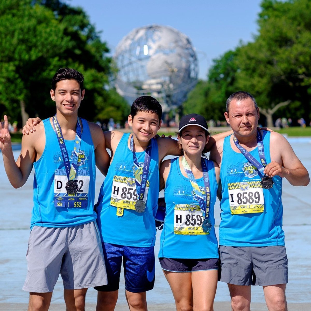 More than 11,000 Runners Finished the 2018 NYRR Queens 10K and Rising New York Road Runners Youth Runs in Flushing Meadows Corona Park