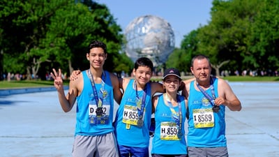 More than 11,000 Runners Finished the 2018 NYRR Queens 10K and Rising New York Road Runners Youth Runs in Flushing Meadows Corona Park