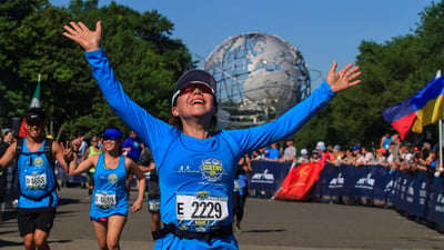 More than 11,000 Runners Finished the 2018 NYRR Queens 10K and Rising New York Road Runners Youth Runs in Flushing Meadows Corona Park