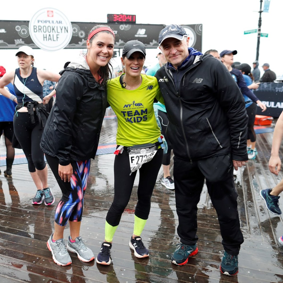 NYRR Team for Kids Ambassador Sam Ryan finishes the 2018 Popular Brooklyn Half
