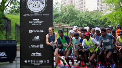 Popular Brooklyn Half Start