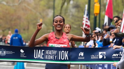 Buze Diriba of Ethiopia tops women’s podium with a time of 32:04