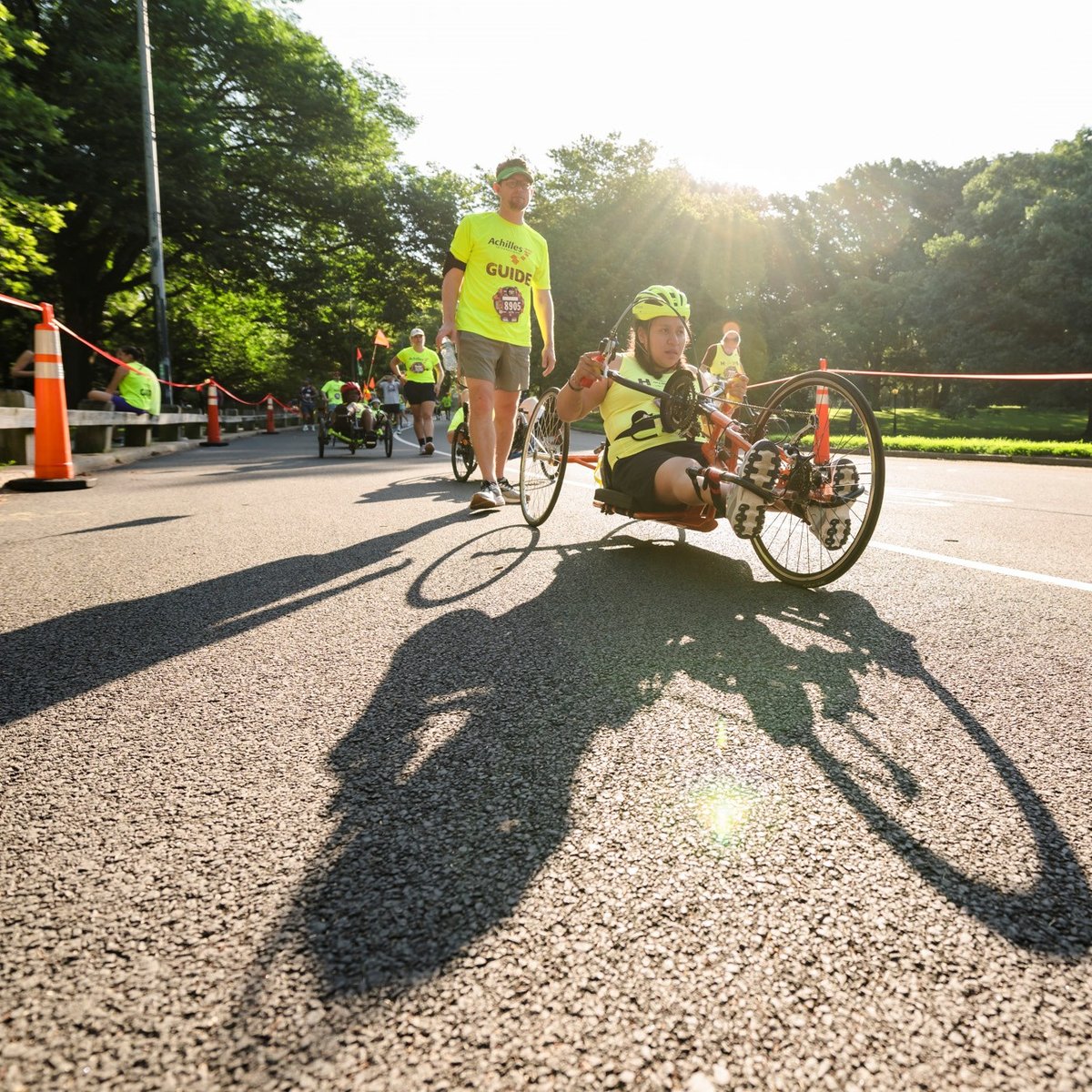 Runners at the 2025 Achilles Hope & Possibility 4M Presented by TD Bank