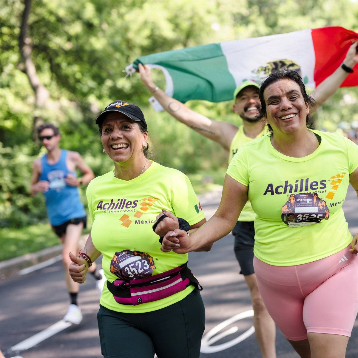 Runners at the 2025 Achilles Hope & Possibility 4M Presented by TD Bank
