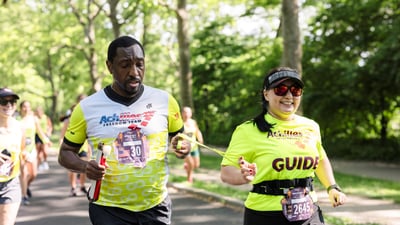 Runners at the 2025 Achilles Hope & Possibility 4M Presented by TD Bank
