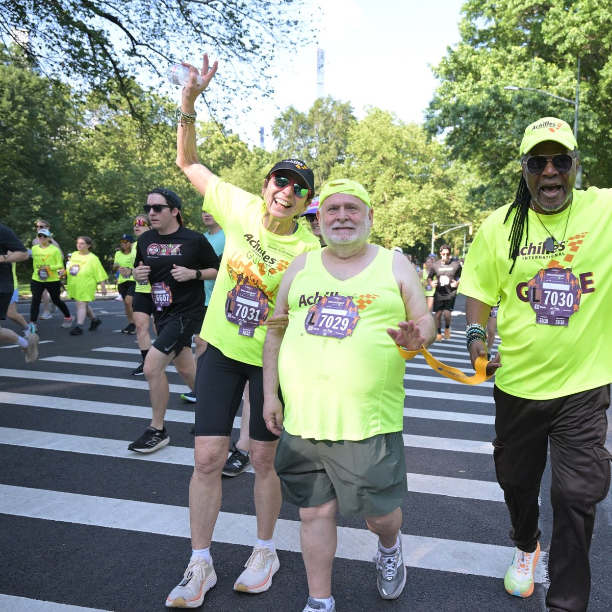 Runners at the 2025 Achilles Hope & Possibility 4M Presented by TD Bank