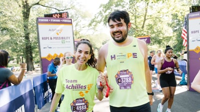 Runners at the 2025 Achilles Hope & Possibility 4M Presented by TD Bank
