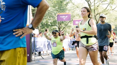Runners at the 2025 Achilles Hope & Possibility 4M Presented by TD Bank