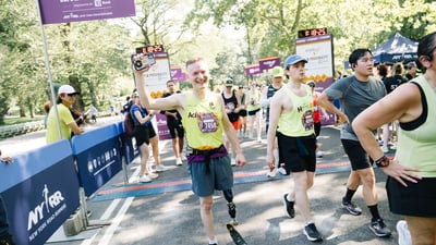 Runners at the 2025 Achilles Hope & Possibility 4M Presented by TD Bank