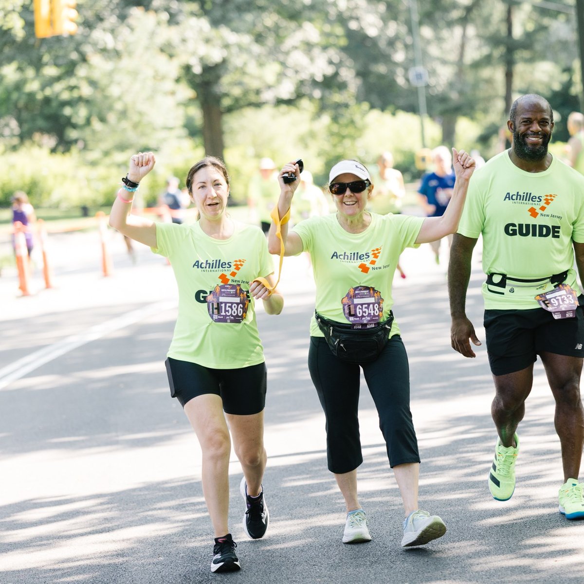 Runners at the 2025 Achilles Hope & Possibility 4M Presented by TD Bank