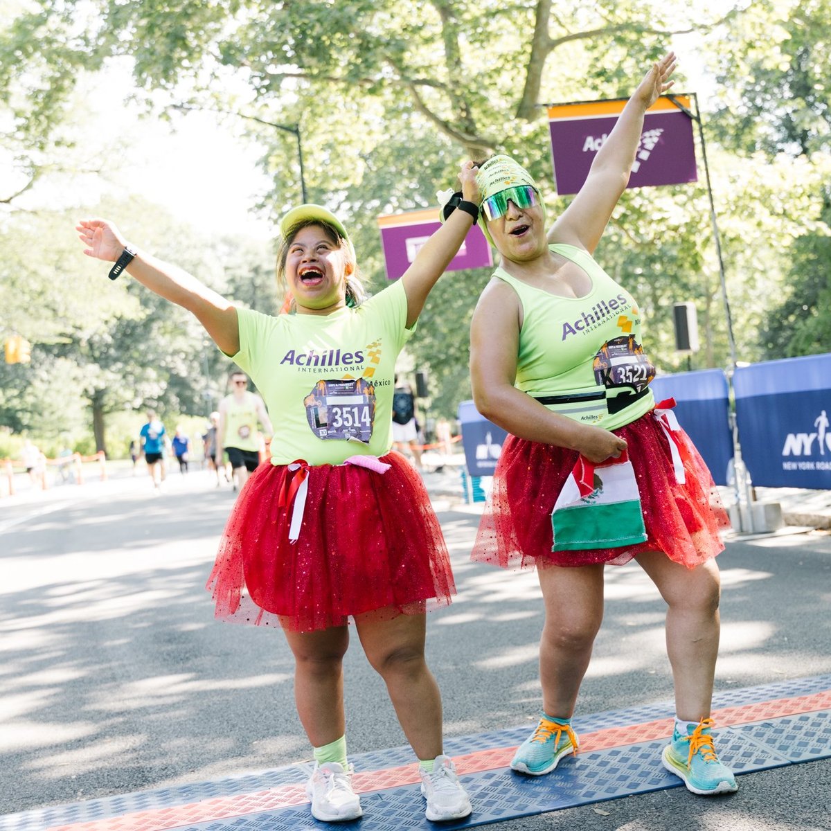 Runners at the 2025 Achilles Hope & Possibility 4M Presented by TD Bank