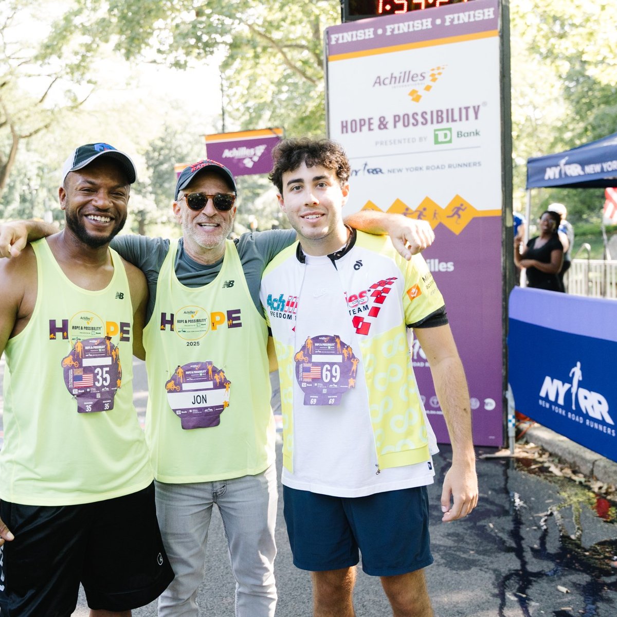 Runners at the 2025 Achilles Hope & Possibility 4M Presented by TD Bank