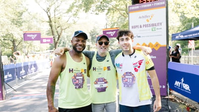 Runners at the 2025 Achilles Hope & Possibility 4M Presented by TD Bank