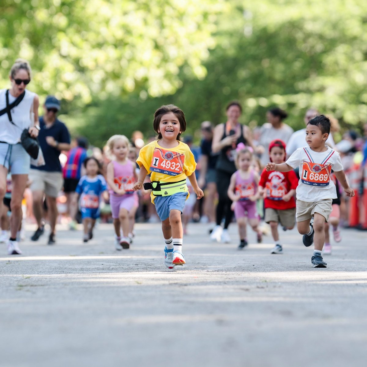 Runners at the 2025 Achilles Hope & Possibility 4M Presented by TD Bank