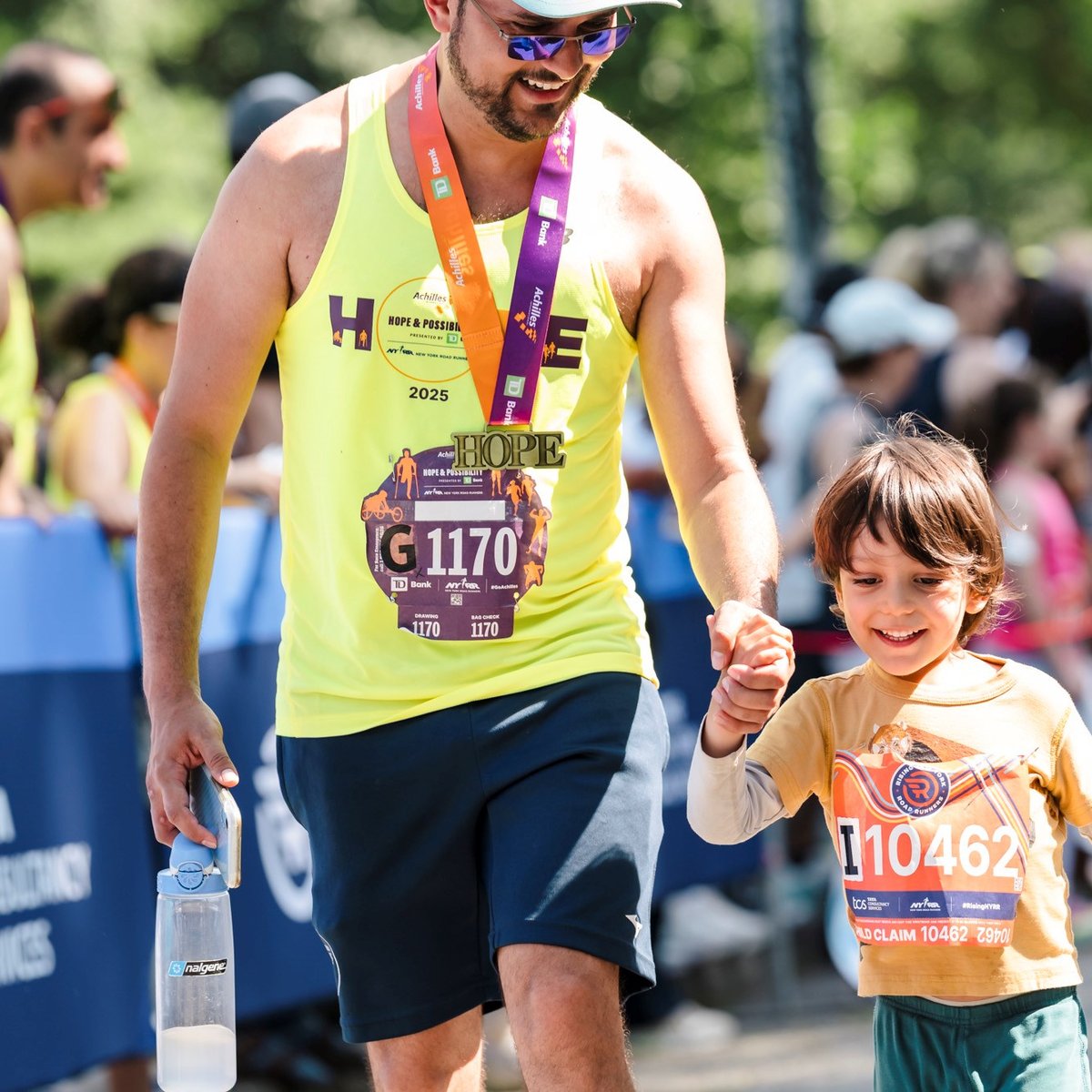 Runners at the 2025 Achilles Hope & Possibility 4M Presented by TD Bank