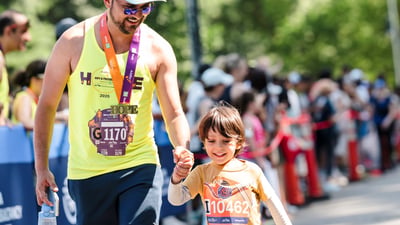 Runners at the 2025 Achilles Hope & Possibility 4M Presented by TD Bank