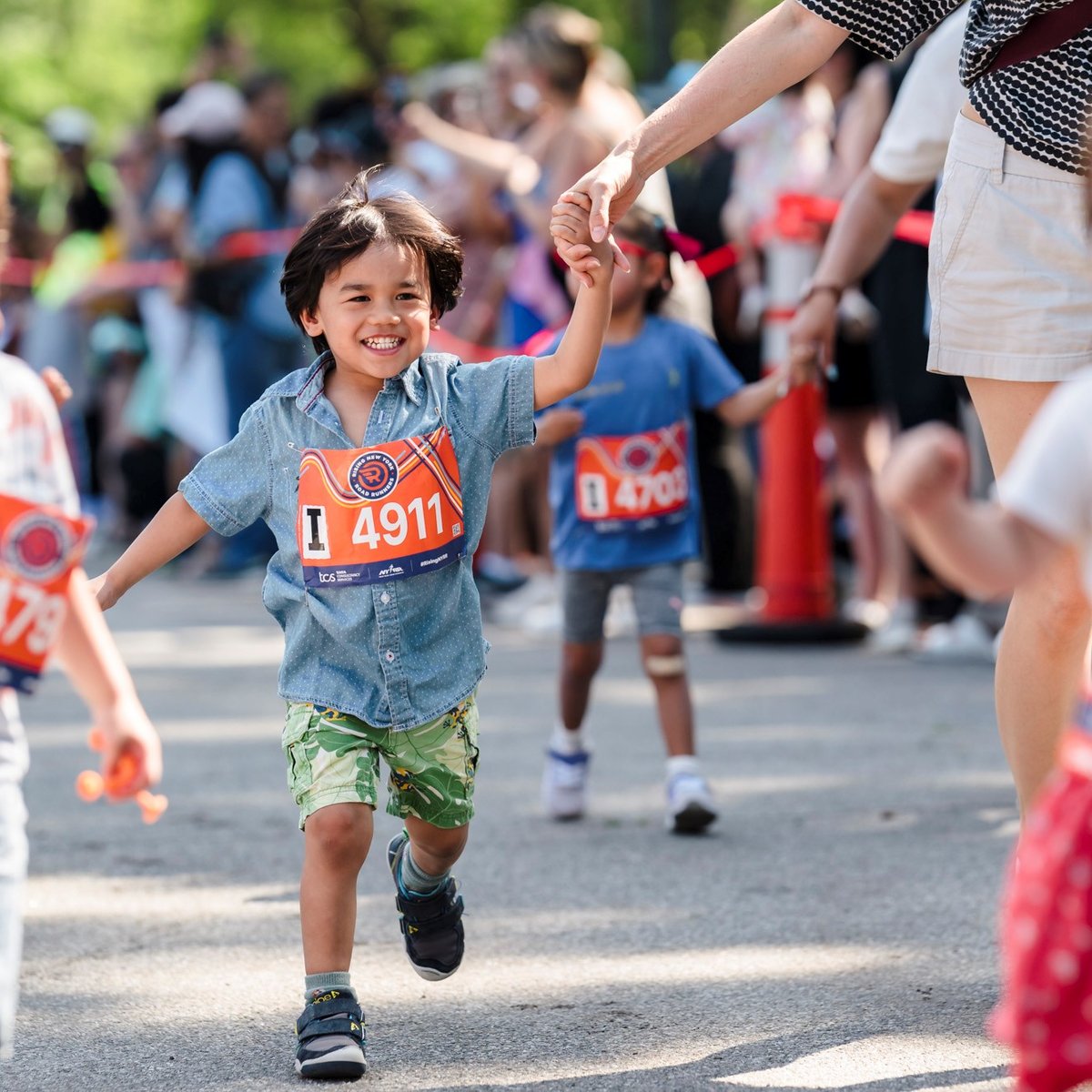 Runners at the 2025 Achilles Hope & Possibility 4M Presented by TD Bank