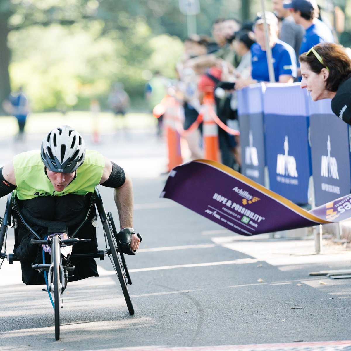 Runners at the 2025 Achilles Hope & Possibility 4M Presented by TD Bank