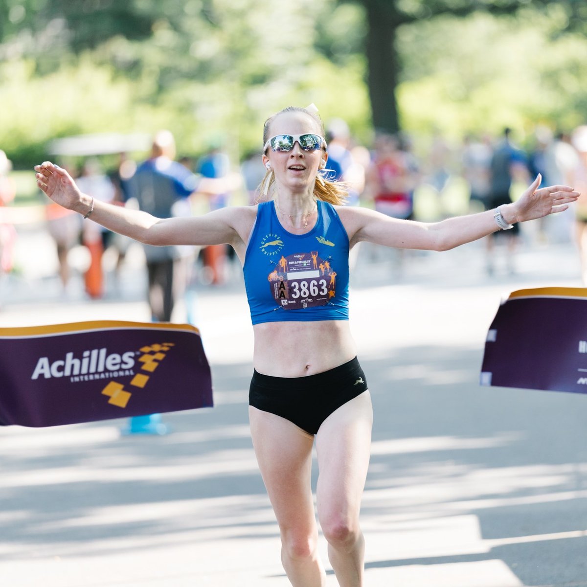 Runners at the 2025 Achilles Hope & Possibility 4M Presented by TD Bank