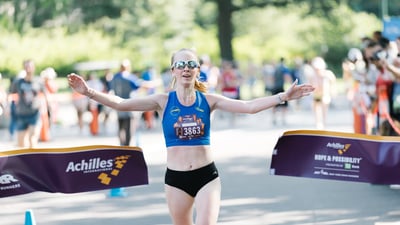 Runners at the 2025 Achilles Hope & Possibility 4M Presented by TD Bank