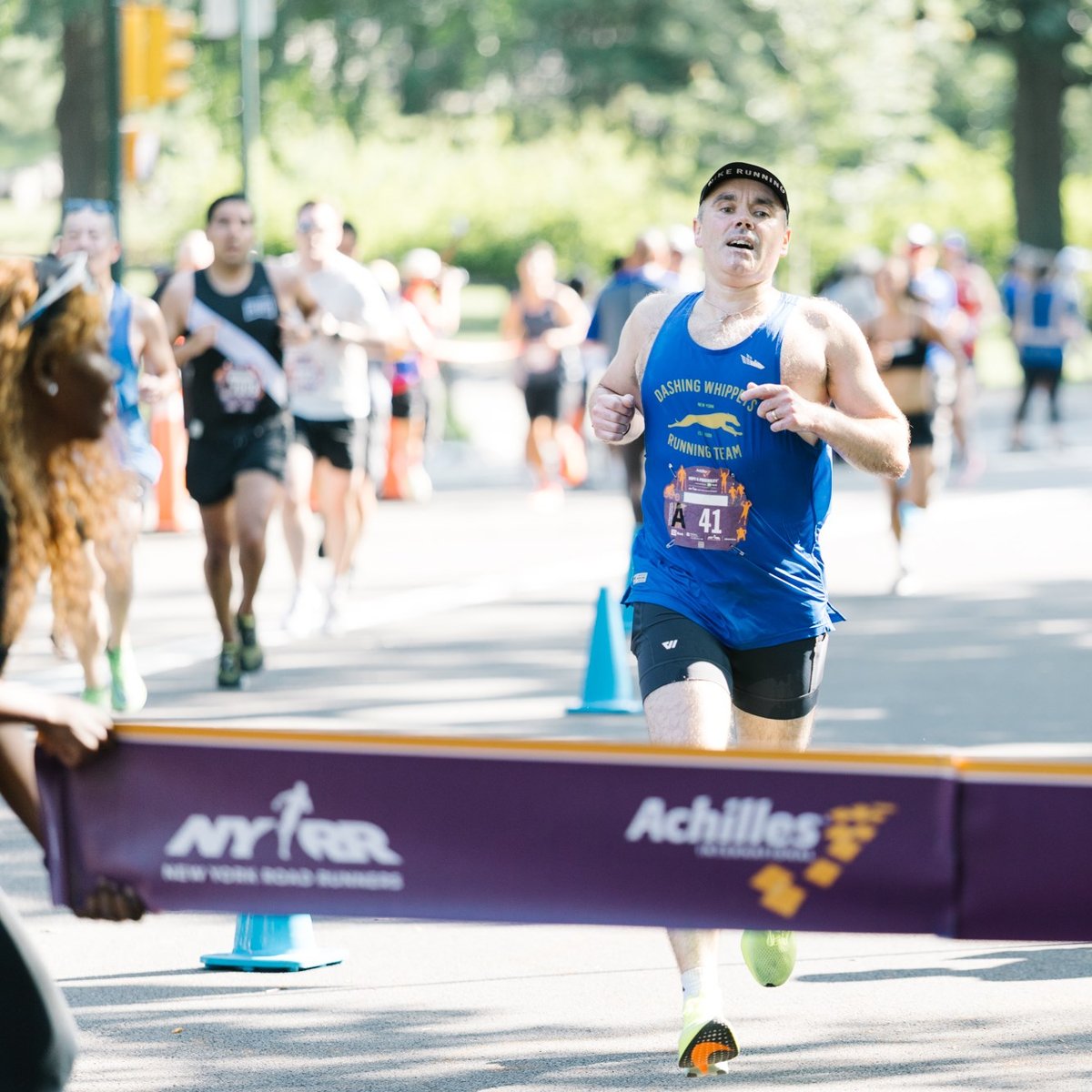Runners at the 2025 Achilles Hope & Possibility 4M Presented by TD Bank