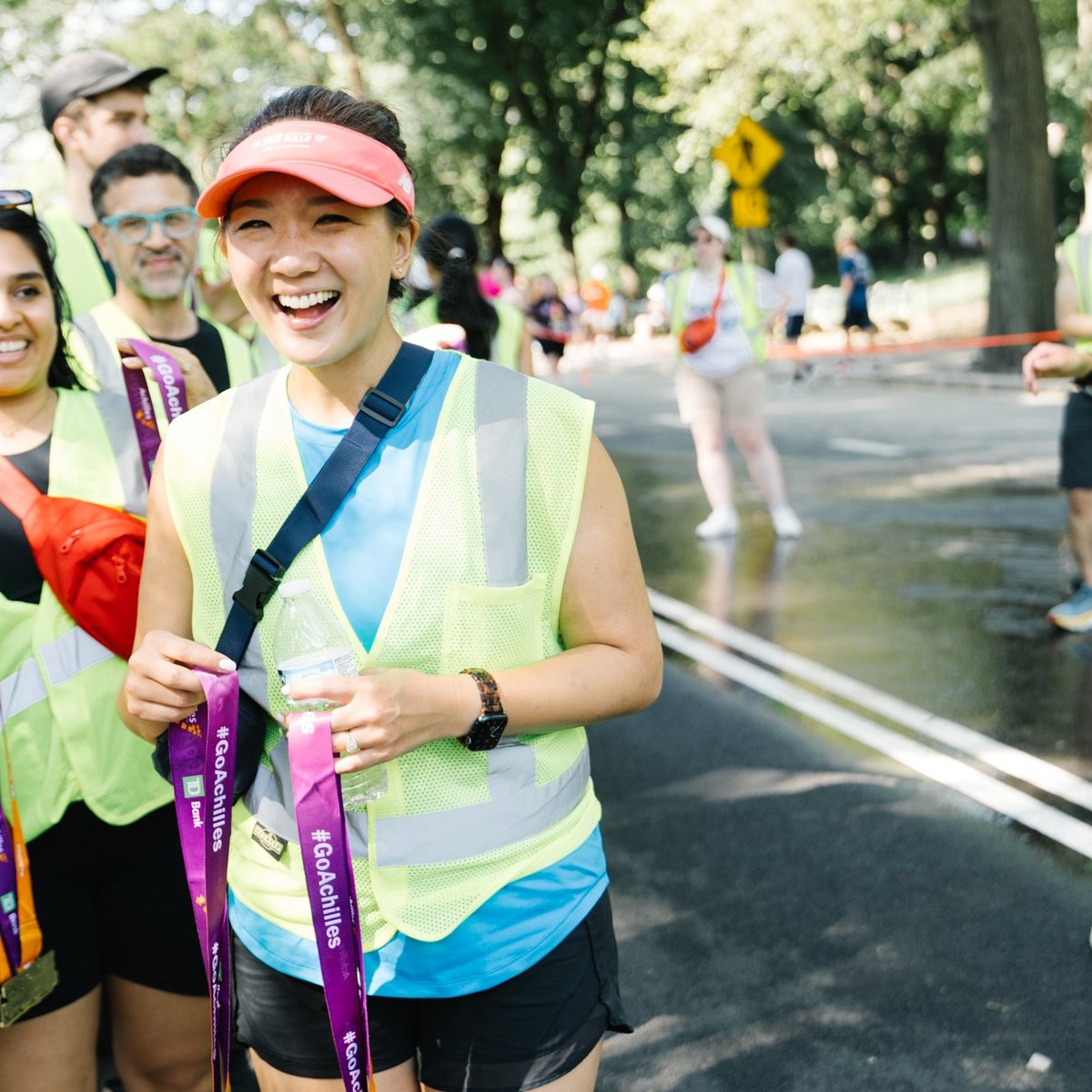 Runners at the 2025 Achilles Hope & Possibility 4M Presented by TD Bank