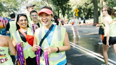 Runners at the 2025 Achilles Hope & Possibility 4M Presented by TD Bank