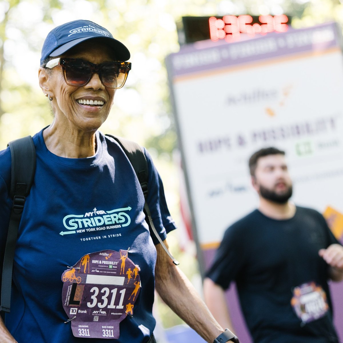 Runners at the 2025 Achilles Hope & Possibility 4M Presented by TD Bank
