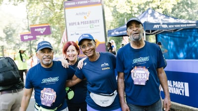 Runners at the 2025 Achilles Hope & Possibility 4M Presented by TD Bank