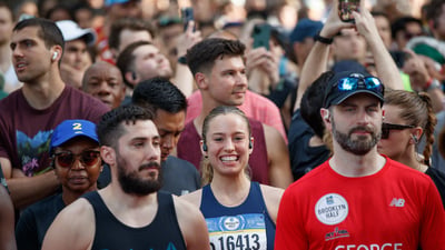 Runners at the RBC Brooklyn Half
