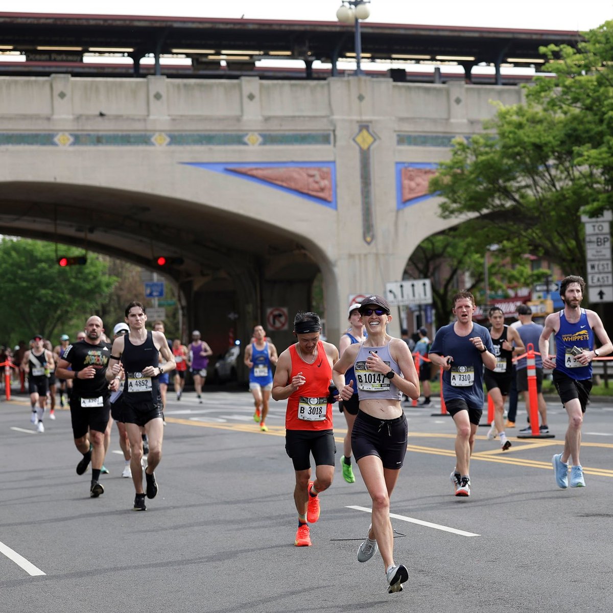 Runners at the RBC Brooklyn Half