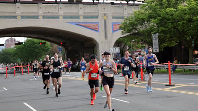 Runners at the RBC Brooklyn Half