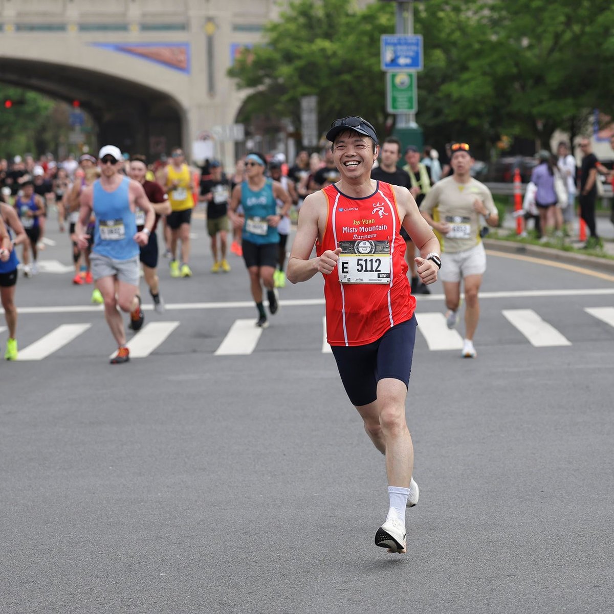 Runners at the RBC Brooklyn Half