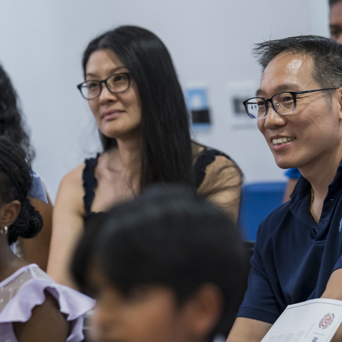 People in the audience at the youth ambassador graduation