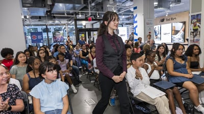 The audience at the youth ambassador graduation