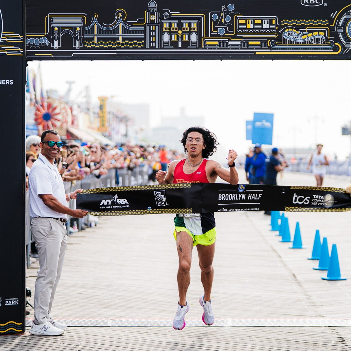 Nearly 28,500 finishers crossing the 2025 RBC Brooklyn Half