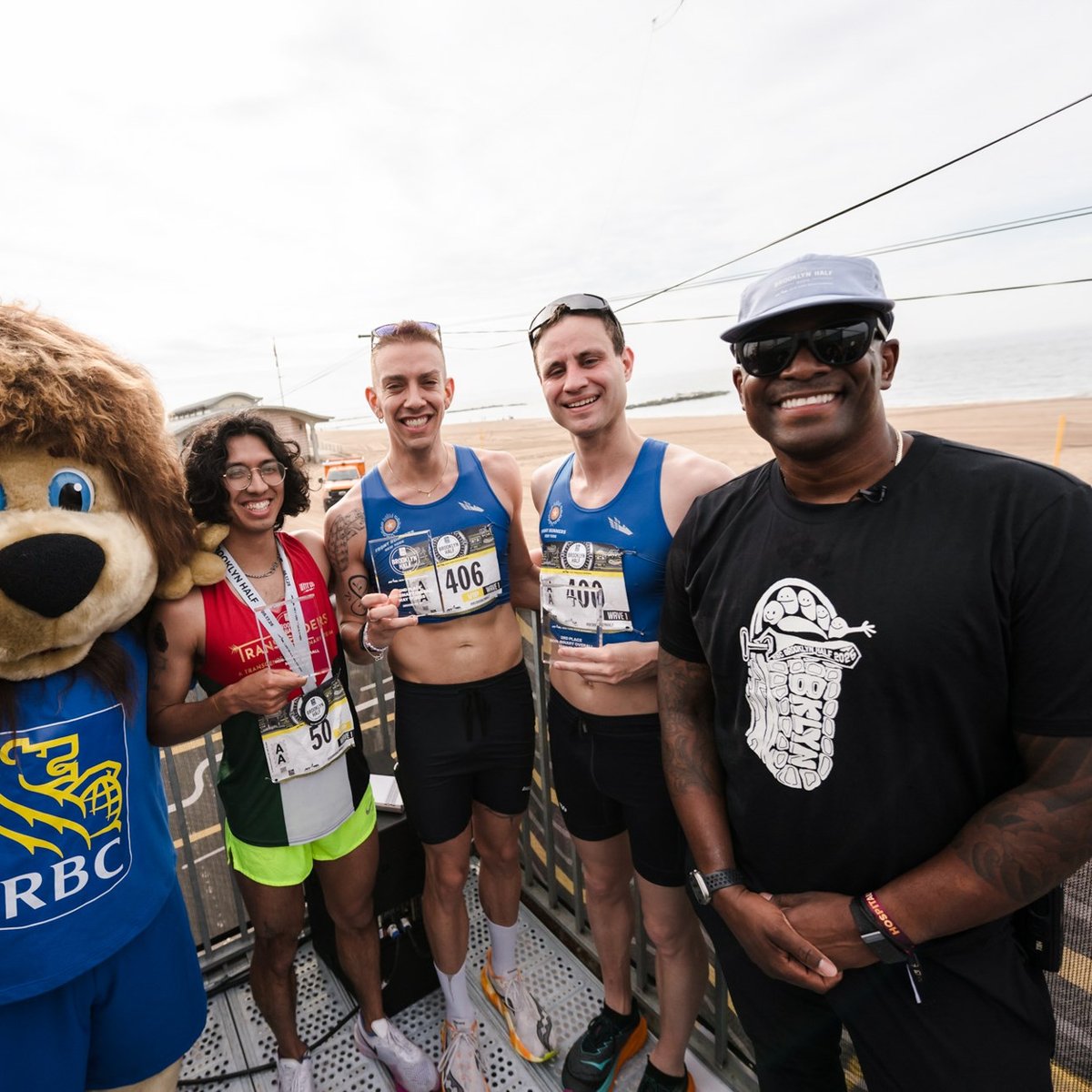 Nearly 28,500 finishers crossing the 2025 RBC Brooklyn Half