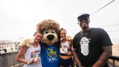 Nearly 28,500 finishers crossing the 2025 RBC Brooklyn Half