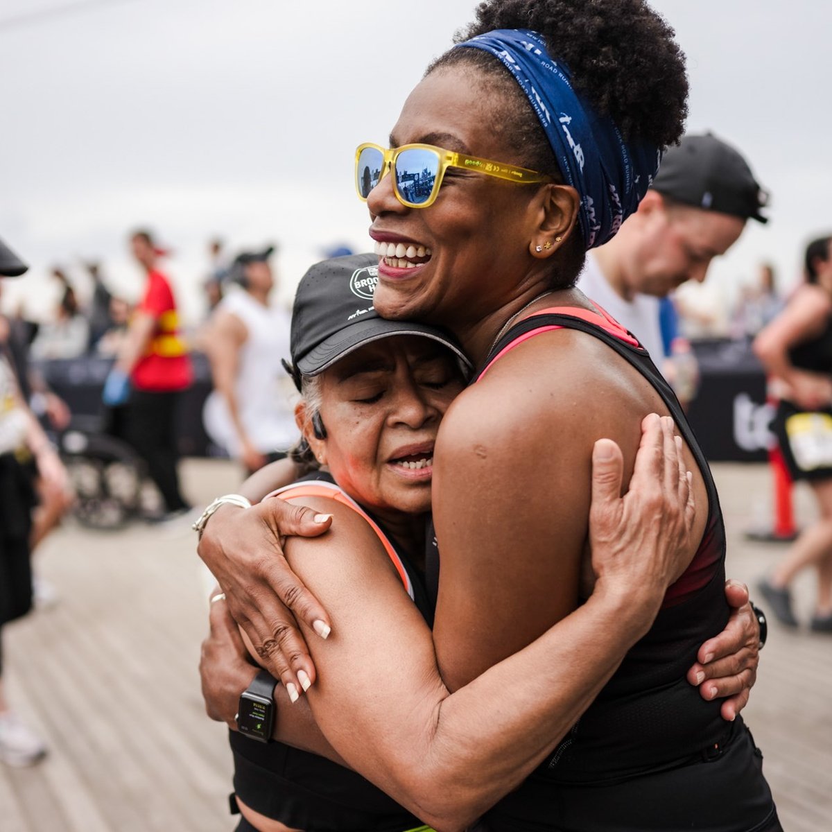 Nearly 28,500 finishers crossing the 2025 RBC Brooklyn Half