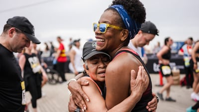 Nearly 28,500 finishers crossing the 2025 RBC Brooklyn Half
