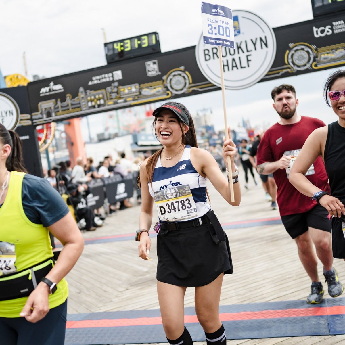 Nearly 28,500 finishers crossing the 2025 RBC Brooklyn Half